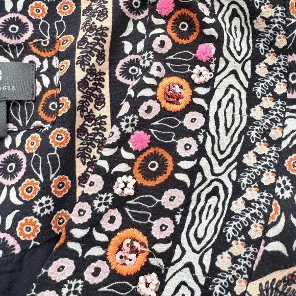 Anthropologie Maeve Jenna Multicolor Long Sleeve Dress - Picture 4 of 11